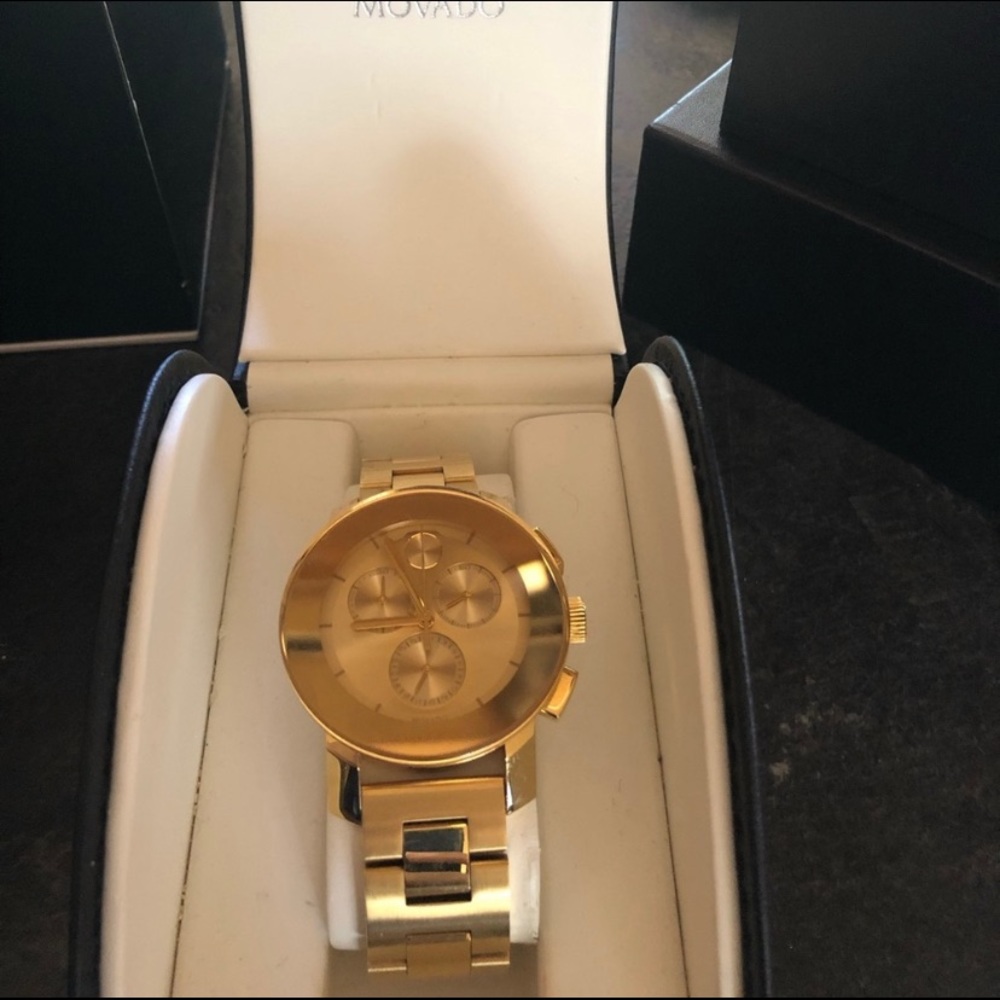 Movado Bold Gold